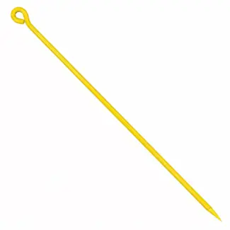 Orit Draadpen met oog Ø 10 mm - lengte 600 mm - geel gepoedercoat