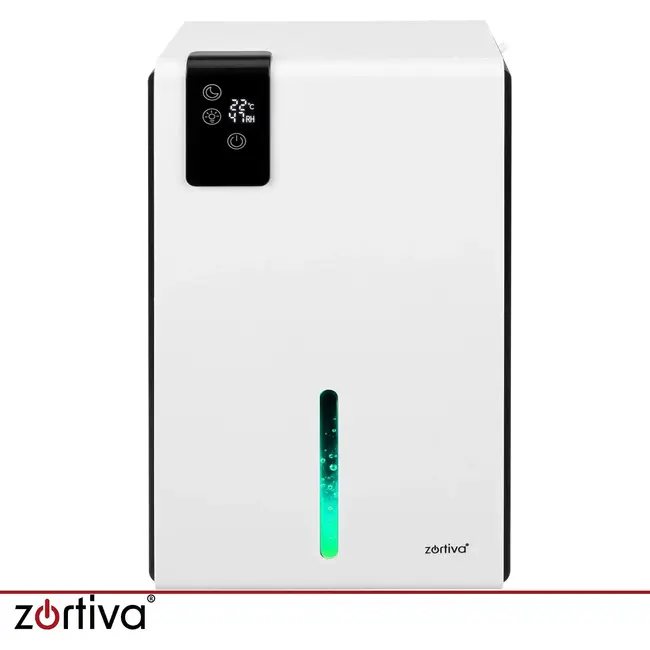 Zortiva Elektrische luchtontvochtiger 65 W - 800 ml per dag, hygrostaat en afstandsbediening