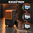 Bigstren Industriële luchtontvochtiger 50 liter per dag - 650 W, 7 liter reservoir en hygrostaat