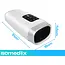 Isomedix Elektrisch handmassageapparaat - 4 massagestanden, warmte, trillingen en USB-C oplaadbaar