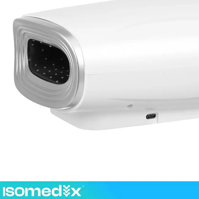 Isomedix Elektrisch handmassageapparaat - 4 massagestanden, warmte, trillingen en USB-C oplaadbaar