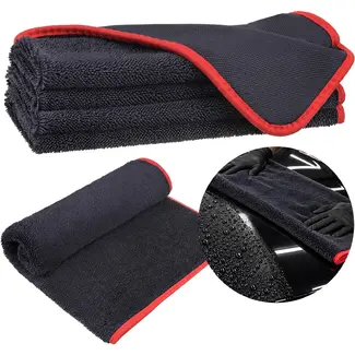 Xtrobb Microvezel autodroogdoek 90 x 60 cm - 600 g/m², dubbelzijdig met lange en korte vezels