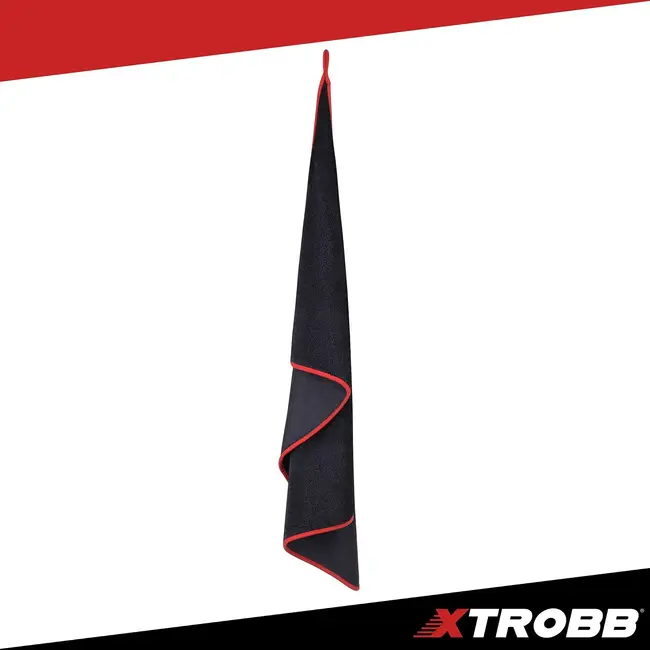 Xtrobb Microvezel autodroogdoek 90 x 60 cm - 600 g/m², dubbelzijdig met lange en korte vezels