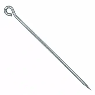 Orit Draadpen met oog Ø 10 mm - lengte 400 mm - zilvergrijs