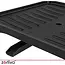 Zortiva Afdruiprek 2-laags 42 x 30 x 31,5 cm - Zwart met bestekbak, bekerhouder en waterafvoer