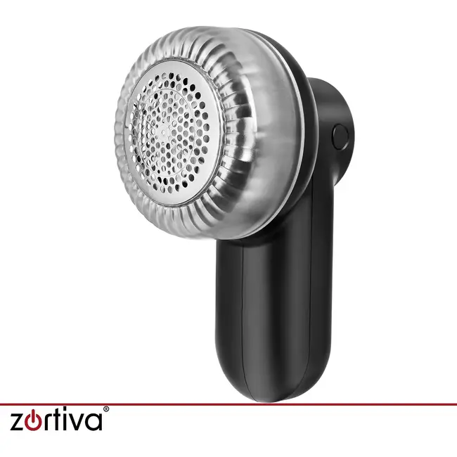 Zortiva Kledingtrimmer draadloos met 6 mesjes - 3 snelheden, LED-display en USB-C oplaadbaar - Zwart