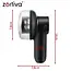 Zortiva Kledingtrimmer draadloos met 6 mesjes - 3 snelheden, LED-display en USB-C oplaadbaar - Zwart
