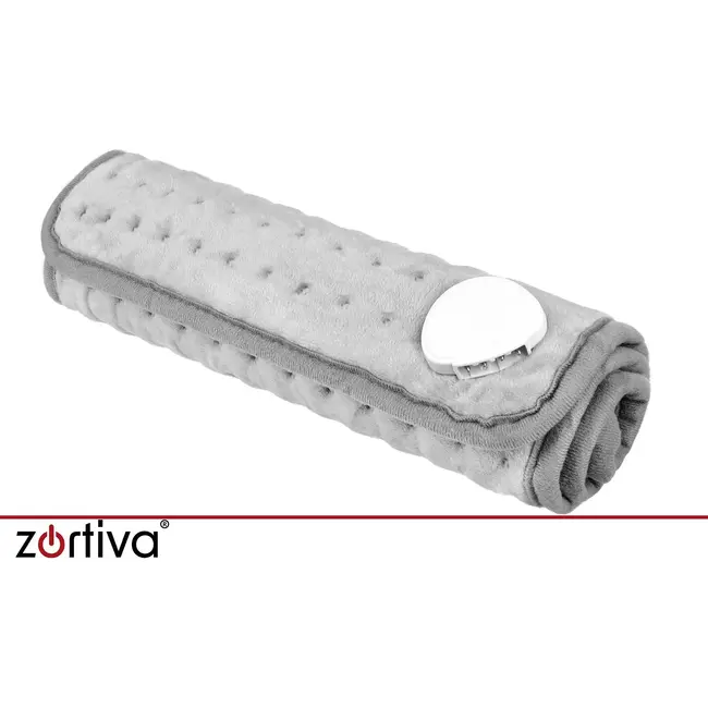 Zortiva Elektrisch verwarmingskussen 60 x 30 cm - 85 W, 10 warmtestanden, timer en zachte stof