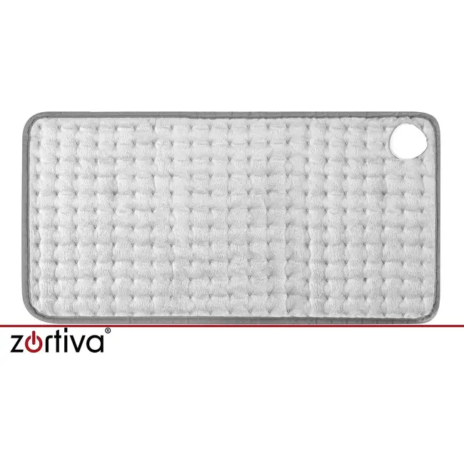 Zortiva Elektrisch verwarmingskussen 60 x 30 cm - 85 W, 10 warmtestanden, timer en zachte stof