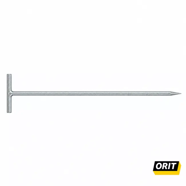 Orit Draadpen met T-greep Ø 15 mm - lengte 800 mm - gegalvaniseerd