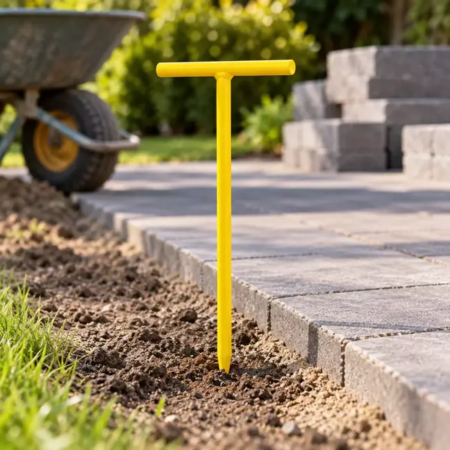 Orit Draadpen met T-greep Ø 15 mm - lengte 400 mm - geel RAL 1021