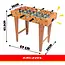 Kruzzel Tafelvoetbaltafel 69 x 36 x 62,5 cm - 18 spelers, 2 ballen, antislipgrepen en scoretellers