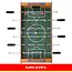 Kruzzel Tafelvoetbaltafel 69 x 36 x 62,5 cm - 18 spelers, 2 ballen, antislipgrepen en scoretellers