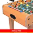 Kruzzel Tafelvoetbaltafel 69 x 36 x 62,5 cm - 18 spelers, 2 ballen, antislipgrepen en scoretellers