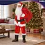 Glimz Kerstmanpak 13-delig - Met baard, pruik, muts, bril, riem, cadeauzak en bel voor kerst