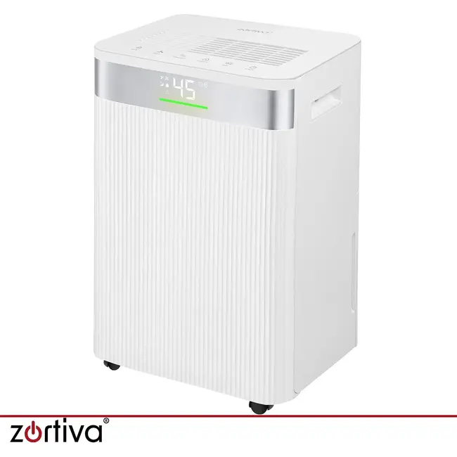 Zortiva Luchtontvochtiger tot 20 l/24 uur met wifi, hygrostaat, timer en 4,3 l waterreservoir