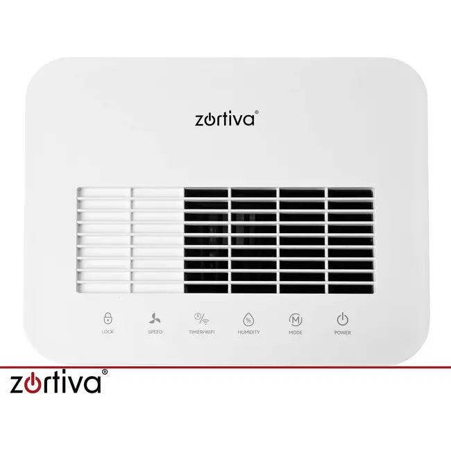 Zortiva Luchtontvochtiger tot 20 l/24 uur met wifi, hygrostaat, timer en 4,3 l waterreservoir