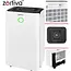 Zortiva Luchtontvochtiger tot 12 l/24 uur met wifi, 2 l reservoir, hygrostaat en timer voor binnen