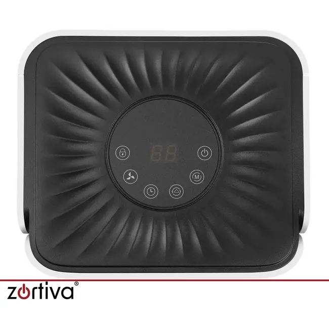 Zortiva Luchtontvochtiger tot 12 l/24 uur met wifi, 2 l reservoir, hygrostaat en timer voor binnen