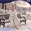 Glimz Wintermuts met sjaal voor dames in beige - geribd breiwerk, 30% wol en aantrekkoordjes