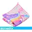 Isomedix Verzwaringsdeken voor kinderen 3 kg - roze 100 x 150 cm met 7 lagen en glazen microbolletjes