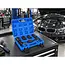GEKO Blokkeerset voor balansassen BMW N47 B47 B48 - 4 adapters en basisplaat voor motoronderhoud
