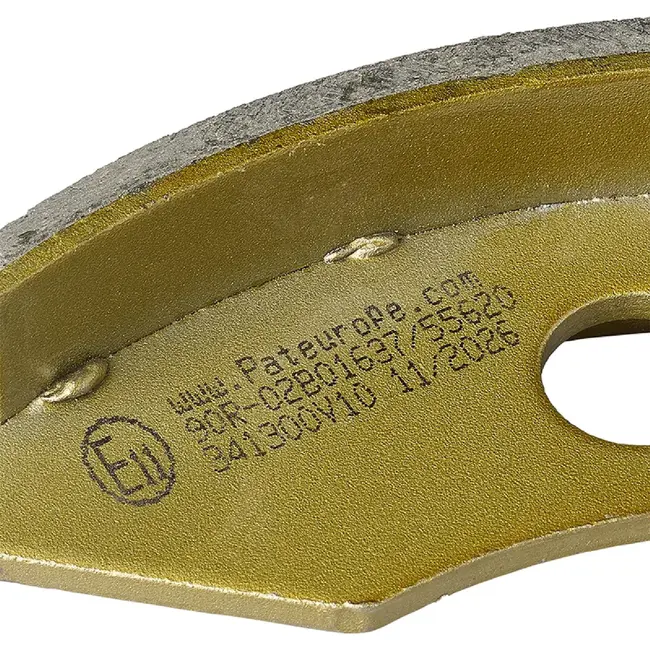ProPlus Remschoenenset 200 x 35 mm voor AL-KO 2035 met 4 remschoenen, drukveren en trekveren voor remmen