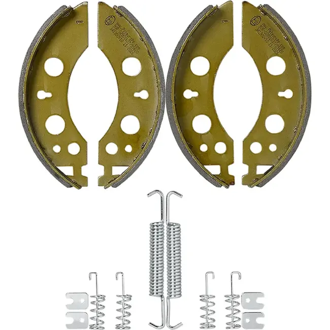 ProPlus Remschoenenset 200 x 35 mm voor AL-KO 2035 met 4 remschoenen, drukveren en trekveren voor remmen