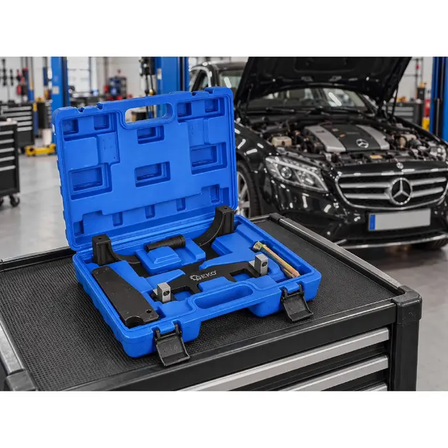 GEKO Distributie blokkeerset Mercedes M271 1.6 en 1.8 - voor distributieketting en nokkenassen