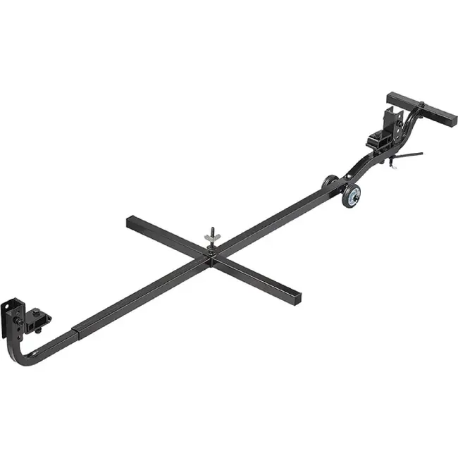 ProPlus Reservewielhouder onder caravan met wielen voor chassis 1300-1850 mm en reservewiel tot 23 kg