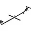 ProPlus Reservewielhouder onder caravan met wielen voor chassis 1300-1850 mm en reservewiel tot 23 kg