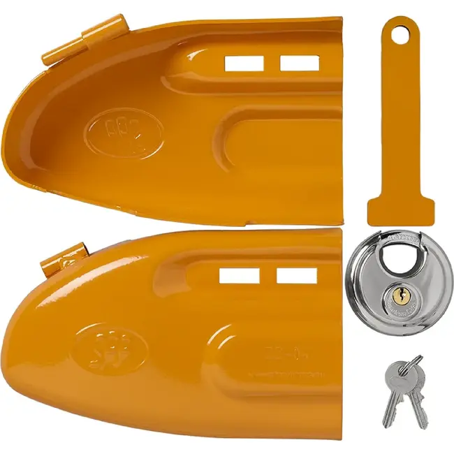 ProPlus Koppelingsslot ZZ-04A in RAL2008 voor Ø50 mm koppelingen