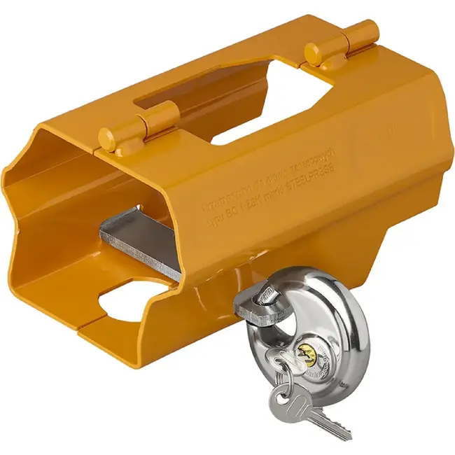 ProPlus Koppelingsslot ZZ-03A klapbaar RAL2008 voor Ø50 mm koppeling