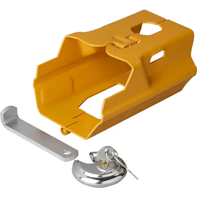ProPlus Koppelingsslot ZZ-03A klapbaar RAL2008 voor Ø50 mm koppeling