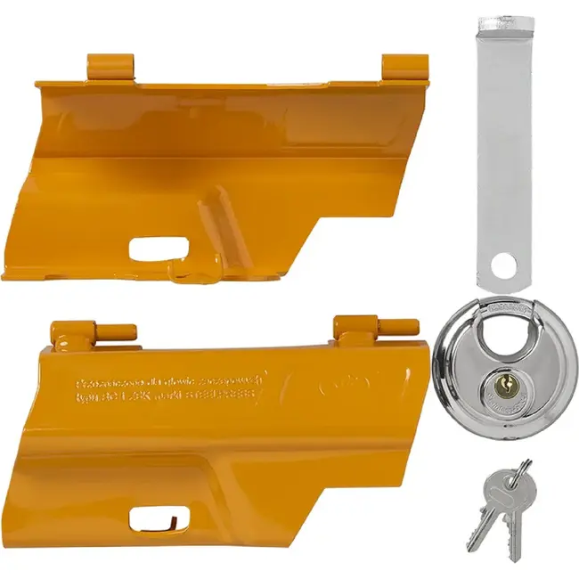 ProPlus Koppelingsslot ZZ-03A klapbaar RAL2008 voor Ø50 mm koppeling