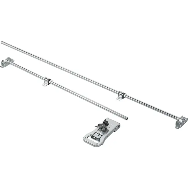 ProPlus Draaistangsluiting ZD-03 van staal met 2 stangen en slot