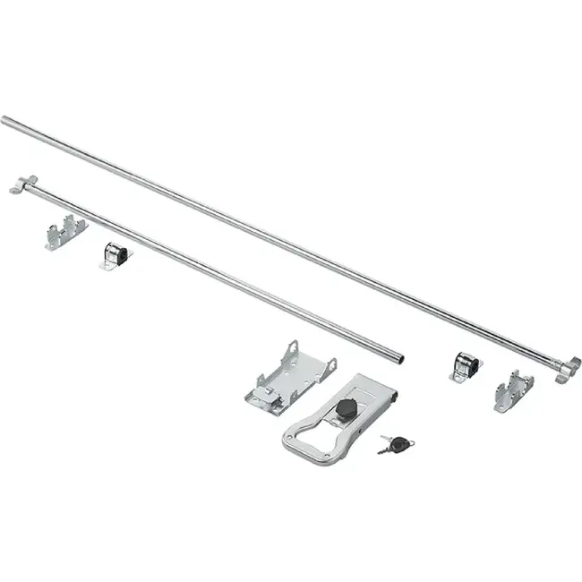 ProPlus Draaistangsluiting ZD-03 van staal met 2 stangen en slot