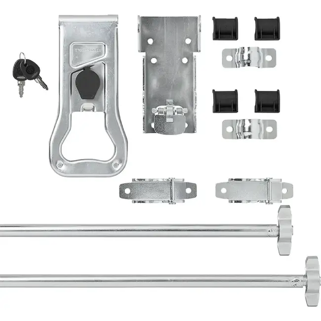 ProPlus Draaistangsluiting ZD-03 van staal met 2 stangen en slot