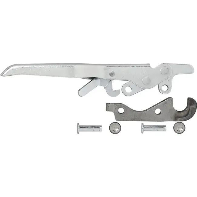 ProPlus Pendelsluiting rechts ZB-18R.A van staal voor agrarische trailers - 26,3 x 4,5 x 4,5 cm