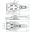 ProPlus Spansluiting ZB-04A van staal - 197 x 86 x 4,3 mm - 500 daN