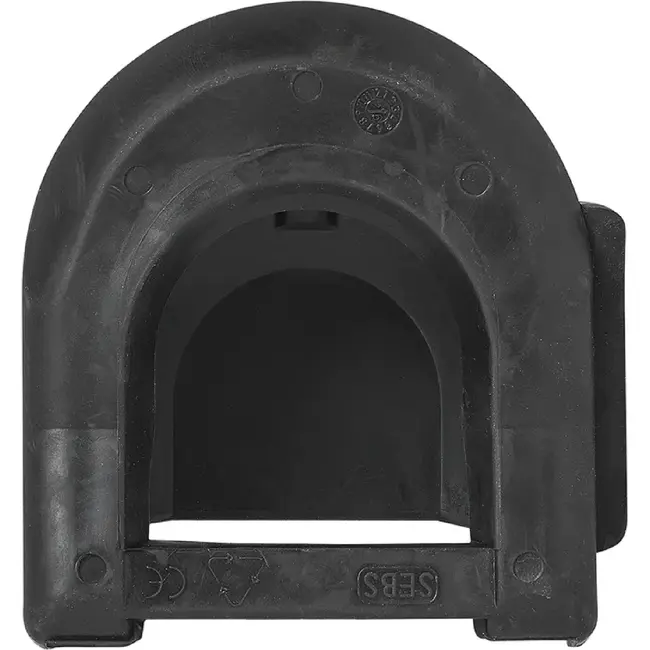 ProPlus Soft Dock beschermkap voor kogelkoppelingen - zwart rubber
