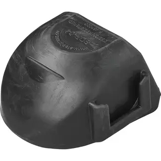 ProPlus Soft Dock beschermkap voor kogelkoppelingen - zwart rubber