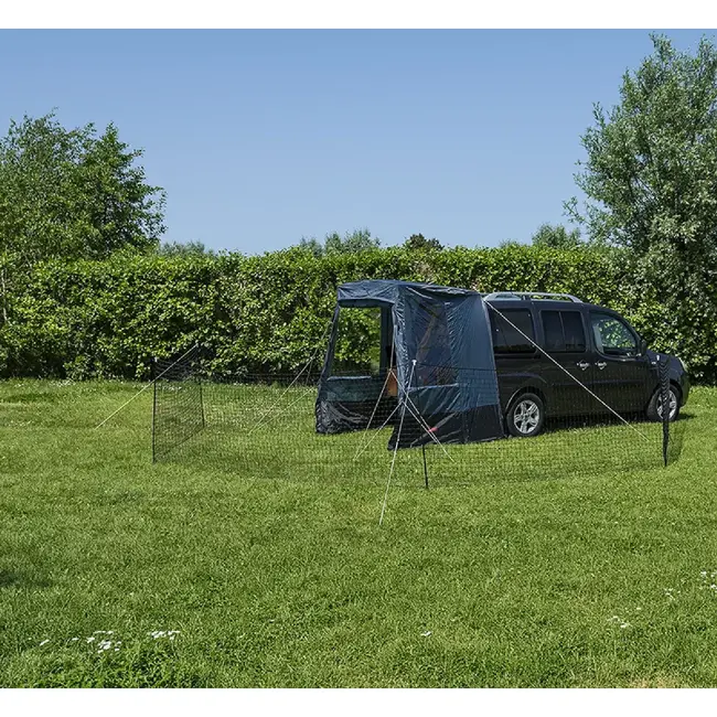ProPlus Omheiningsnet voor huisdieren 18 m - zwart - 111 cm hoog