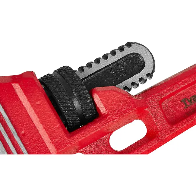 TVARDY Stillson pijptang 250 mm - 10 inch, CrMo-bekken en instelbereik 3/8 tot 1 1/4 inch