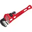 TVARDY Stillson pijptang 250 mm - 10 inch, CrMo-bekken en instelbereik 3/8 tot 1 1/4 inch