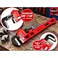 TVARDY Stillson pijptang 250 mm - 10 inch, CrMo-bekken en instelbereik 3/8 tot 1 1/4 inch