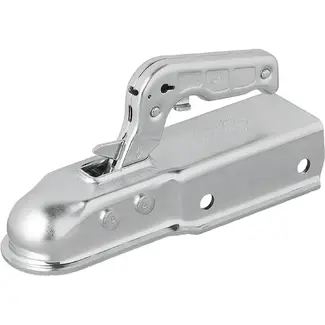 ProPlus Kogelkoppeling vierkant 60 mm voor geremde aanhangers - verzinkt staal 1700 kg en Ø50 mm