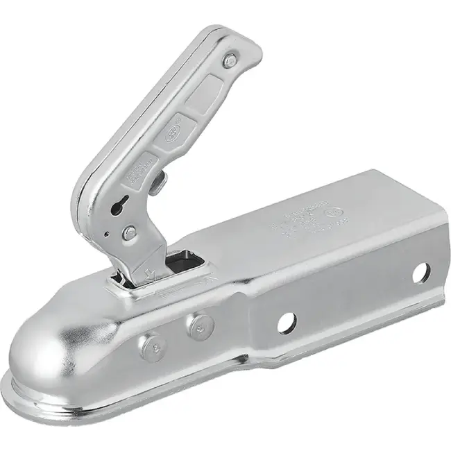 ProPlus Kogelkoppeling vierkant 60 mm voor geremde aanhangers - verzinkt staal 1700 kg en Ø50 mm