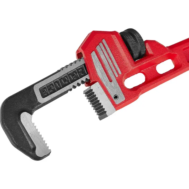 TVARDY Stillson pijptang 350 mm - 14 inch met getande CrMo-bekken en verstelbereik 1/2-2 inch