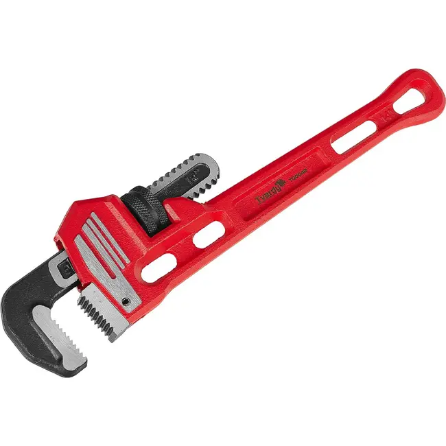 TVARDY Stillson pijptang 350 mm - 14 inch met getande CrMo-bekken en verstelbereik 1/2-2 inch